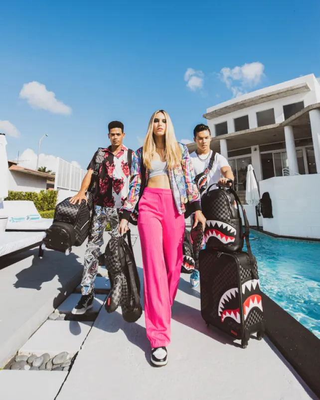 CARRY-ON LUGGAGE>SPRAYGROUND HENNY AIIR TO THE THRONE JETSETTER CARRY-ON LUGGAGE