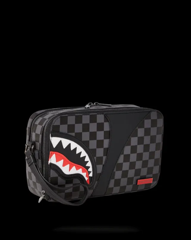 TOILETRIES AKA MONEY BAGS>SPRAYGROUND HENNY AIIR TO THE THRONE TOILETRY BAG