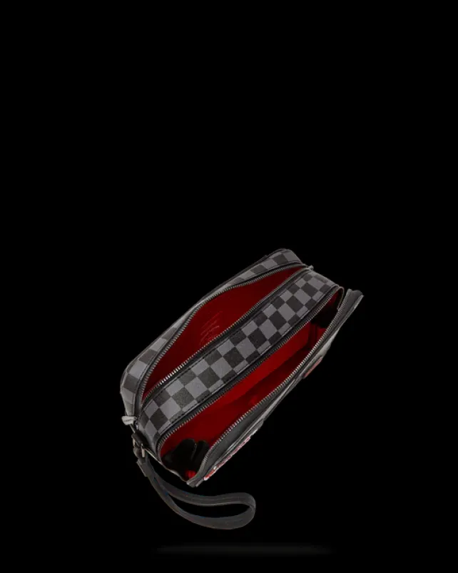 TOILETRIES AKA MONEY BAGS>SPRAYGROUND HENNY AIIR TO THE THRONE TOILETRY BAG