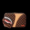 TOILETRIES AKA MONEY BAGS>SPRAYGROUND HENNY AIR TO THE THRONE TOILETRY