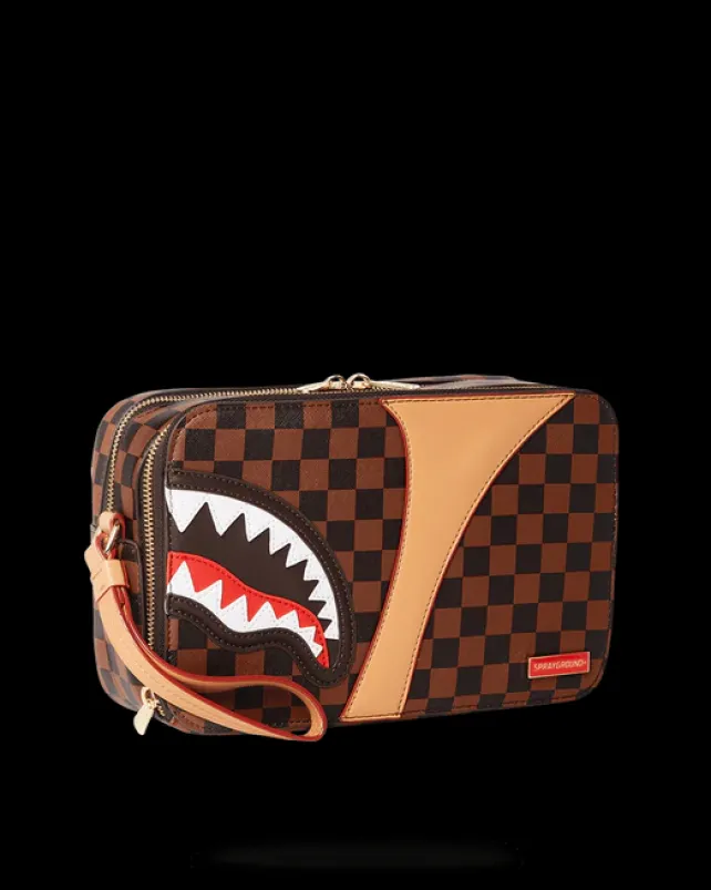 TOILETRIES AKA MONEY BAGS>SPRAYGROUND HENNY AIR TO THE THRONE TOILETRY