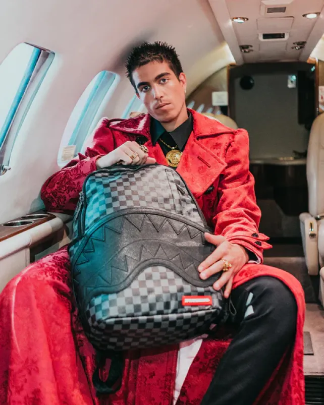 BACKPACKS>SPRAYGROUND HENNY BLACK DLX BACKPACK