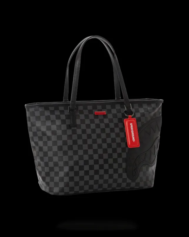 TOTES>SPRAYGROUND HENNY BLACK TOTE