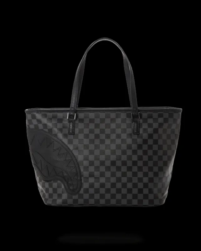 TOTES>SPRAYGROUND HENNY BLACK TOTE