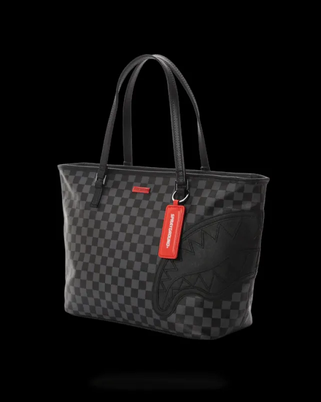 TOTES>SPRAYGROUND HENNY BLACK TOTE
