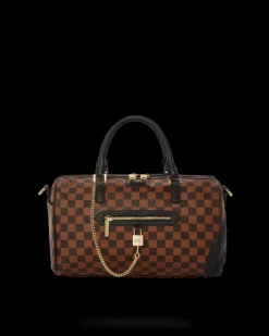 DUFFLES>SPRAYGROUND HENNY LOCK SHARKS IN PARIS MINI DUFFLE