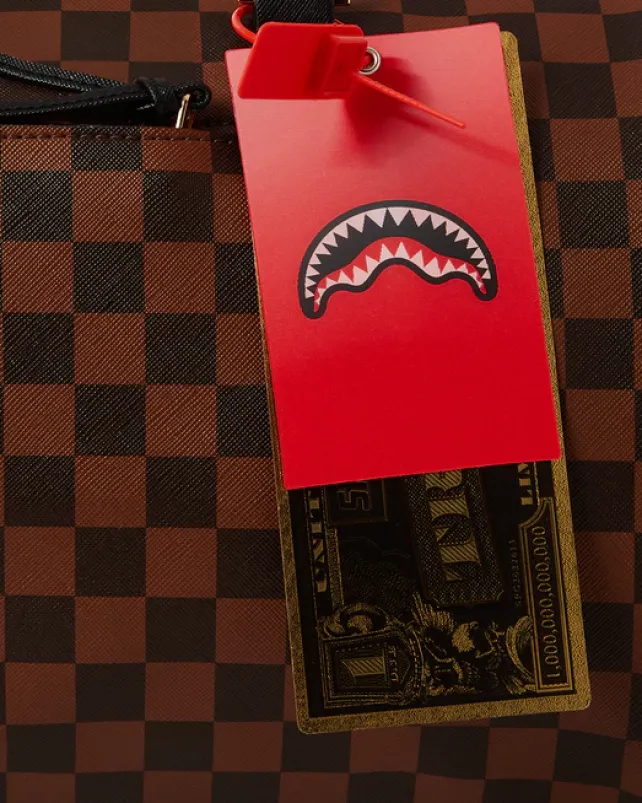 DUFFLES>SPRAYGROUND HENNY LOCK SHARKS IN PARIS MINI DUFFLE