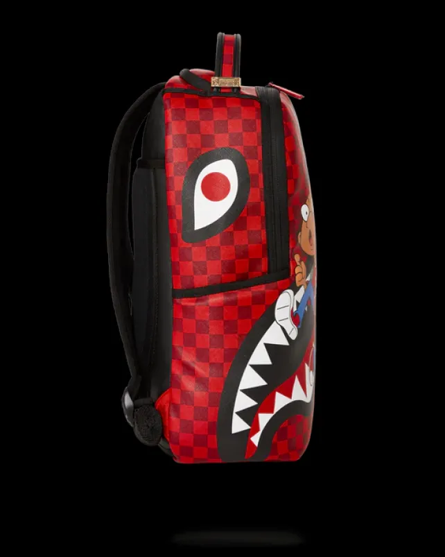 BACKPACKS>SPRAYGROUND HEY ARNOLD ON THE RUN SHARK (DLXV)