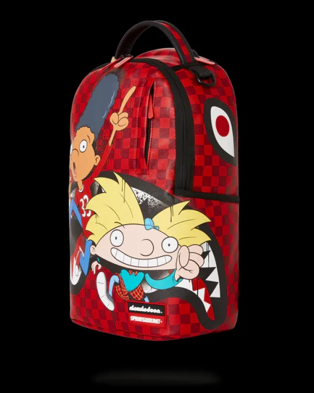 BACKPACKS>SPRAYGROUND HEY ARNOLD ON THE RUN SHARK (DLXV)