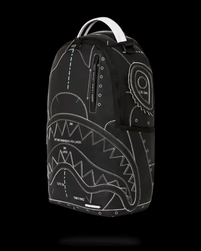 BACKPACKS>SPRAYGROUND HIGH TECH BACKPACK (DLXV)