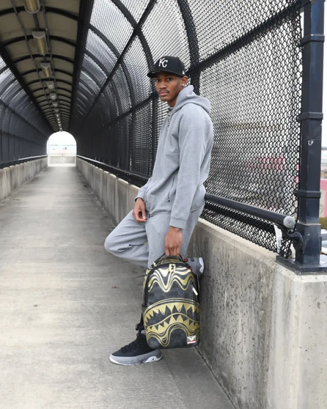 BACKPACKS>SPRAYGROUND HONEYCOMB DEVONTA SMITH COLLAB BACKPACK