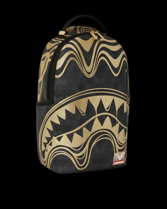 BACKPACKS>SPRAYGROUND HONEYCOMB DEVONTA SMITH COLLAB BACKPACK