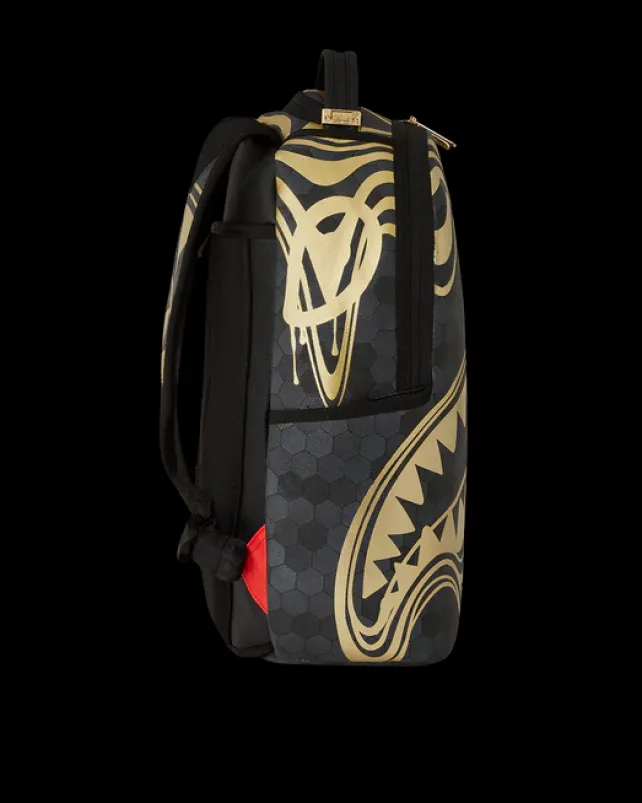 BACKPACKS>SPRAYGROUND HONEYCOMB DEVONTA SMITH COLLAB BACKPACK