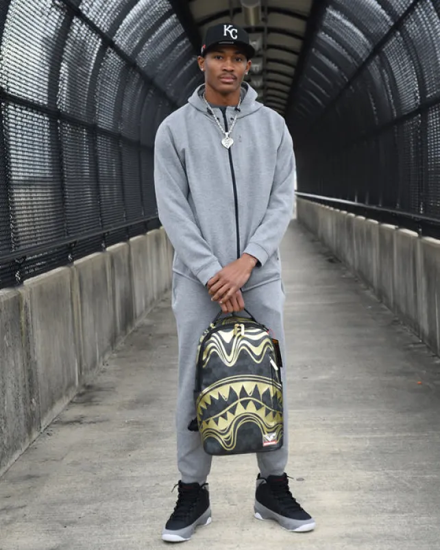 BACKPACKS>SPRAYGROUND HONEYCOMB DEVONTA SMITH COLLAB BACKPACK