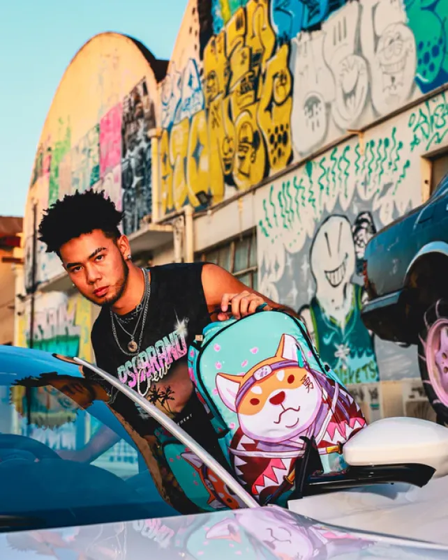 BACKPACKS>SPRAYGROUND I NEED A HERO BACKPACK