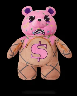 TEDDY BEAR BACKPACKS|BACKPACKS>SPRAYGROUND I SCREAM MONEYBEAR TEDDYBEAR BACKPACK