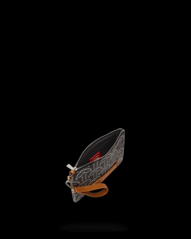 CROSSOVER CLUTCHES>SPRAYGROUND ILLUCHAINS CROSSOVER CLUTCH
