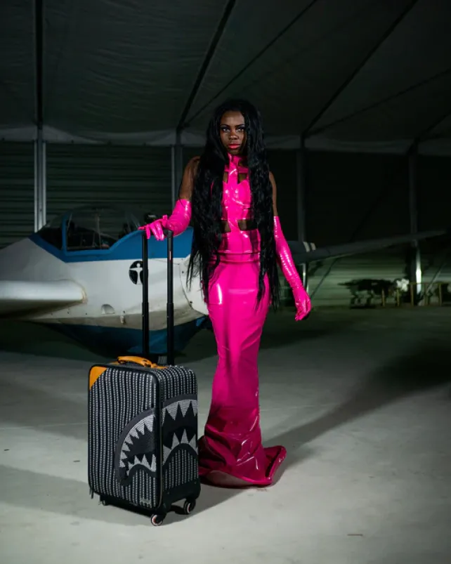 CARRY-ON LUGGAGE>SPRAYGROUND ILLUCHAINS JETSETTER CARRY-ON LUGGAGE