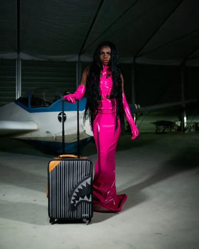 CARRY-ON LUGGAGE>SPRAYGROUND ILLUCHAINS JETSETTER CARRY-ON LUGGAGE
