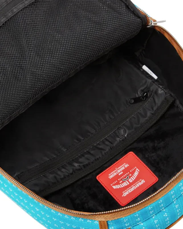 BACKPACKS>SPRAYGROUND ILLUCHAINS TURQ BACKPACK (DLXV)