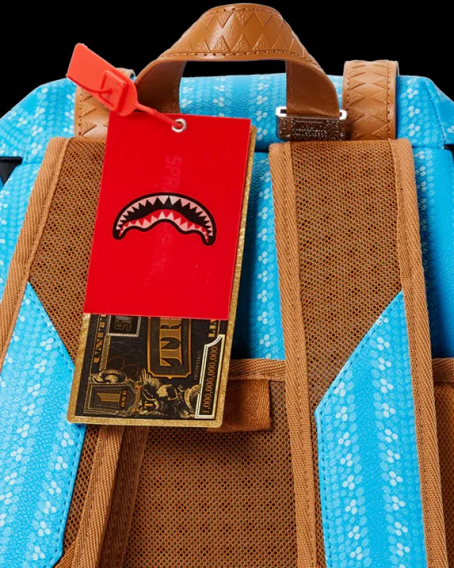 HILLS|BACKPACKS>SPRAYGROUND ILLUCHAINS TURQ HILLS BACKPACK