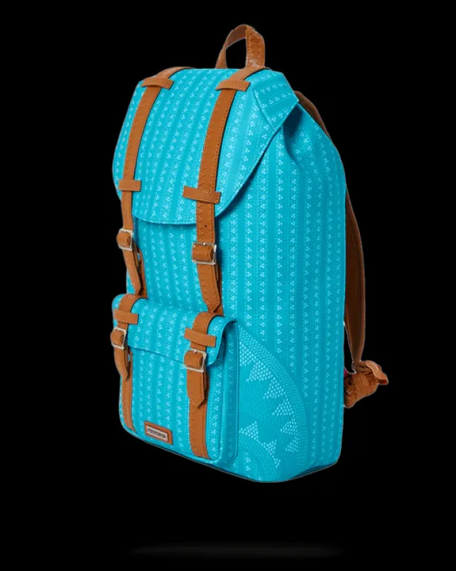 HILLS|BACKPACKS>SPRAYGROUND ILLUCHAINS TURQ HILLS BACKPACK