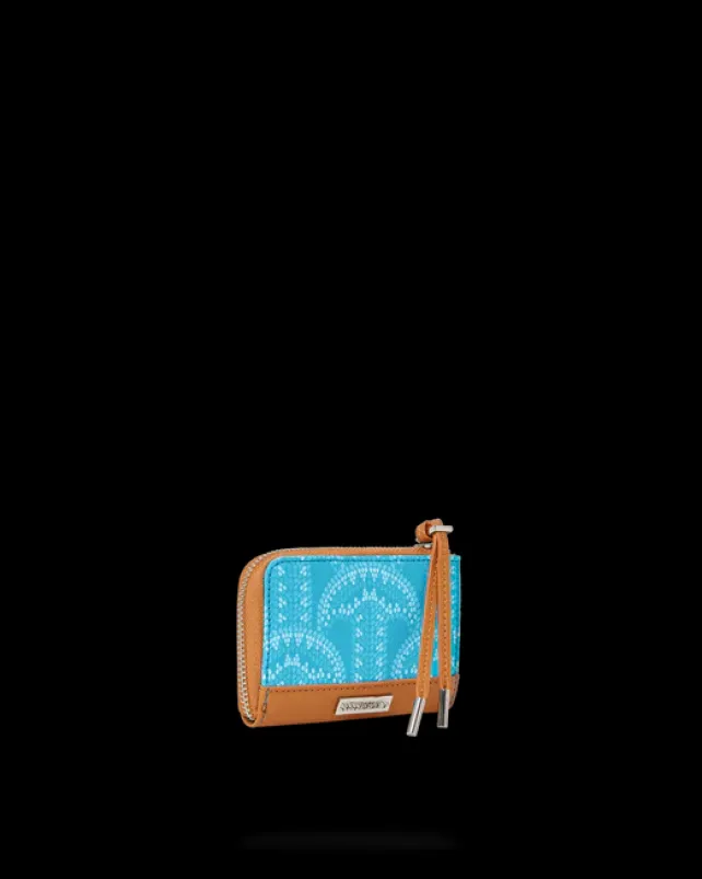 WALLETS>SPRAYGROUND ILLUCHAINS TURQ WALLET