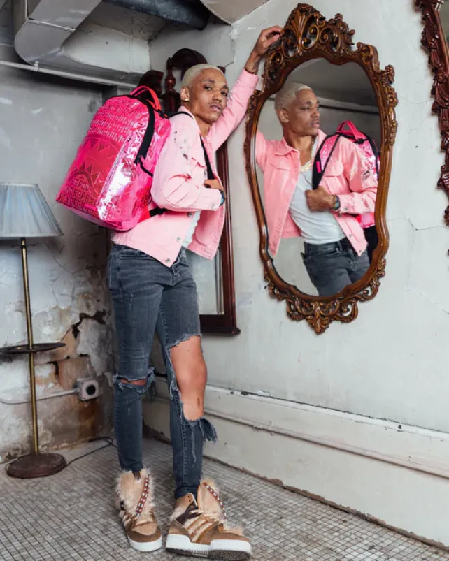 BACKPACKS>SPRAYGROUND INFINITI PINK DIAMOND BACKPACK (DLXV)