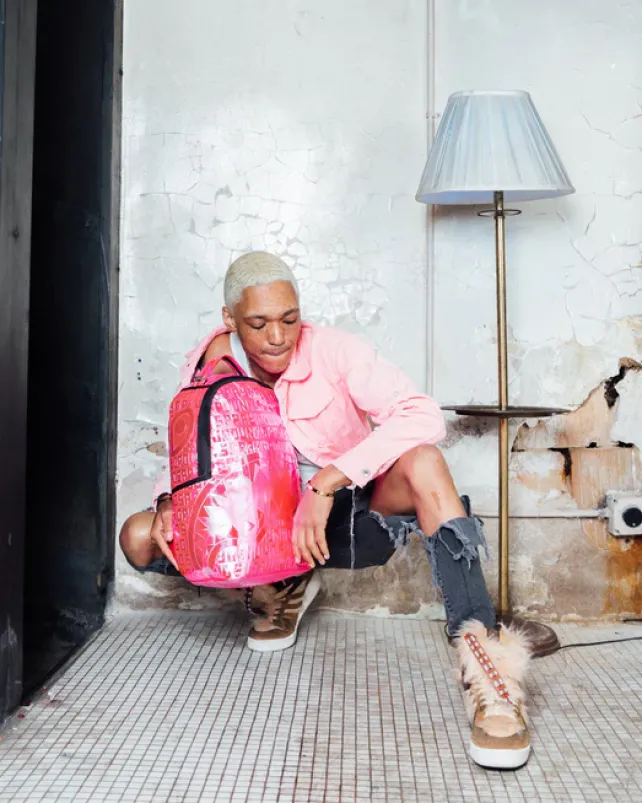 BACKPACKS>SPRAYGROUND INFINITI PINK DIAMOND BACKPACK (DLXV)