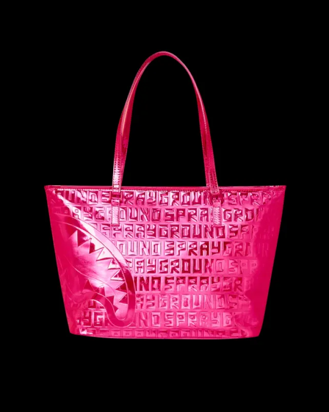 TOTES|HANDBAGS>SPRAYGROUND INFINITI PINK DIAMOND TOTE