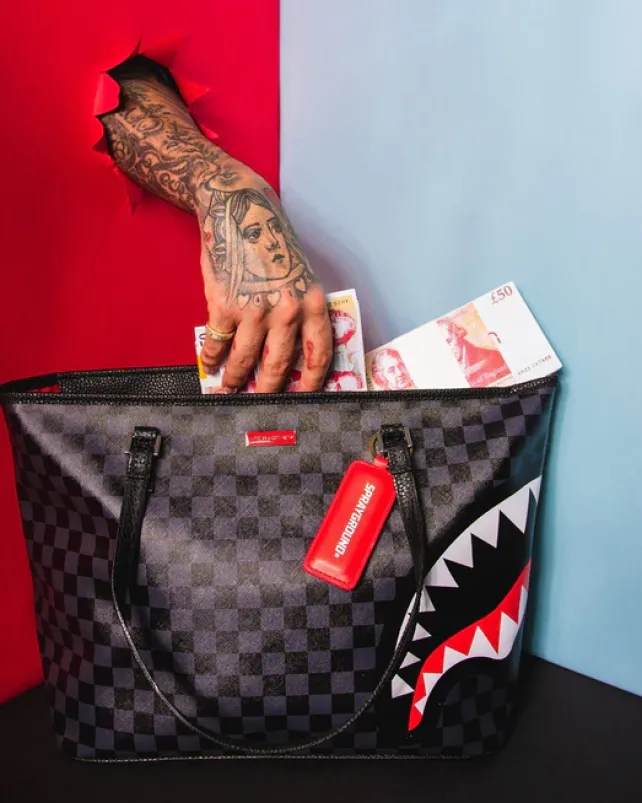 TOTES>SPRAYGROUND ITALIA DIVISO TOTE