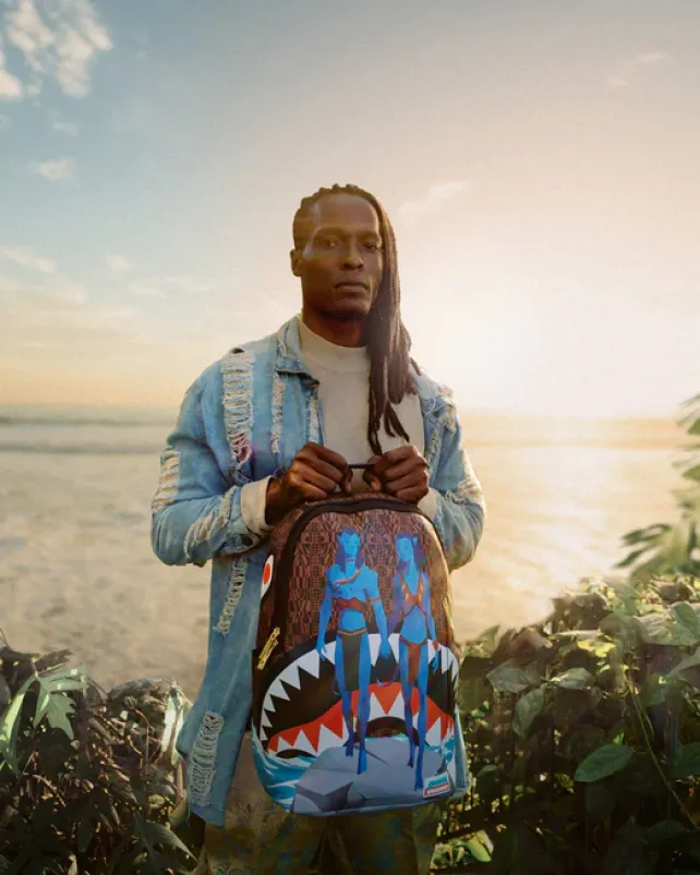 BACKPACKS>SPRAYGROUND JAKE AND NEYTIRI SHARKS IN PANDORA