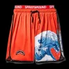 SWIMWEAR>SPRAYGROUND JAPAN WAVE CORTO SWIM TRUNKS (RED)