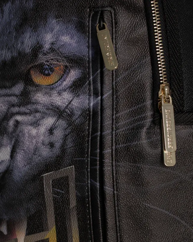 BACKPACKS>SPRAYGROUND JESSE LINGARD JUNGLE BLACK PANTHER BACKPACK