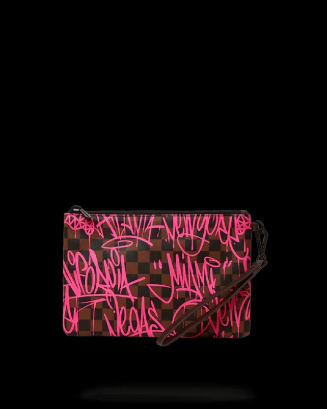 CROSSOVER CLUTCHES>SPRAYGROUND JETGRAPHIX CROSSOVER CLUTCH