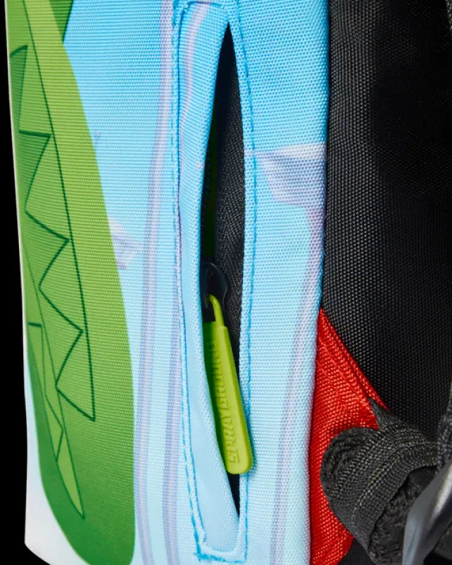 BACKPACKS>SPRAYGROUND JETSONS FLYING SHARKMOUTH BACKPACK (DLXR)