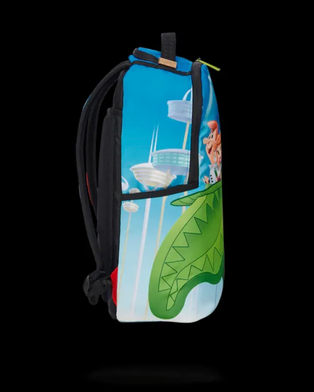 BACKPACKS>SPRAYGROUND JETSONS FLYING SHARKMOUTH BACKPACK (DLXR)