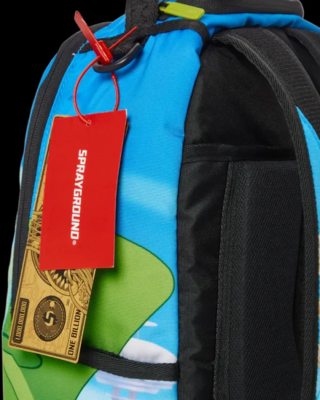 BACKPACKS>SPRAYGROUND JETSONS FLYING SHARKMOUTH BACKPACK (DLXR)