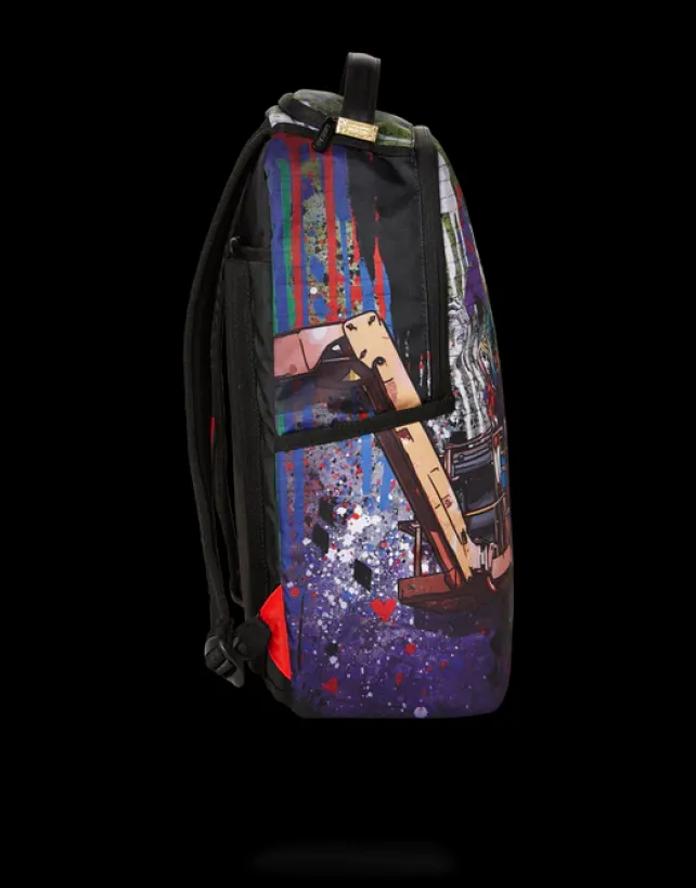BACKPACKS>SPRAYGROUND JOKER MURAL BY HARLEY QUINN