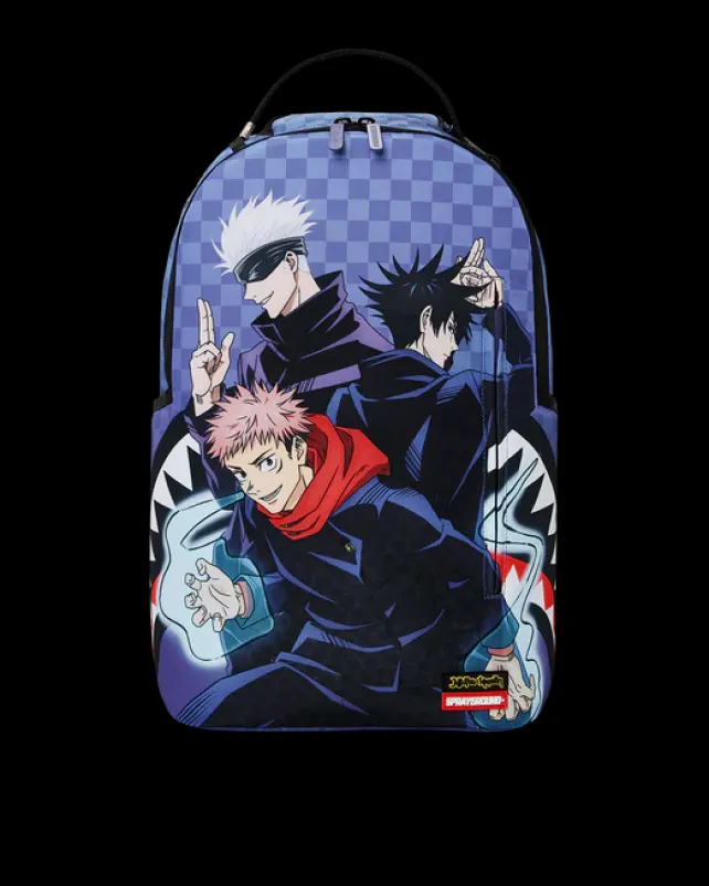 BACKPACKS>SPRAYGROUND JUJUTSU KAISEN READY UP BACKPACK