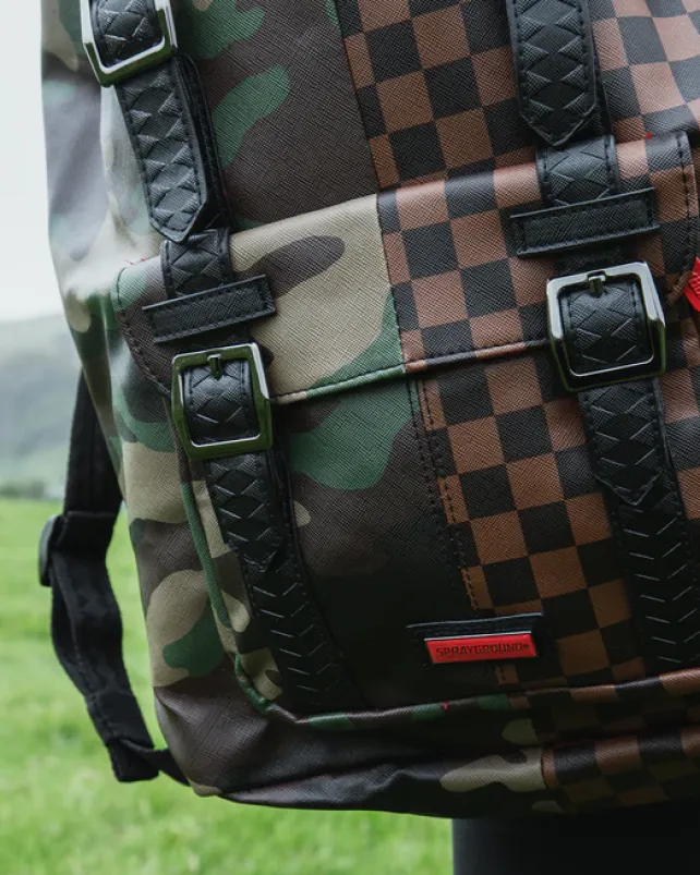 HILLS|BACKPACKS>SPRAYGROUND JUNGLE PARIS HILLS BACKPACK