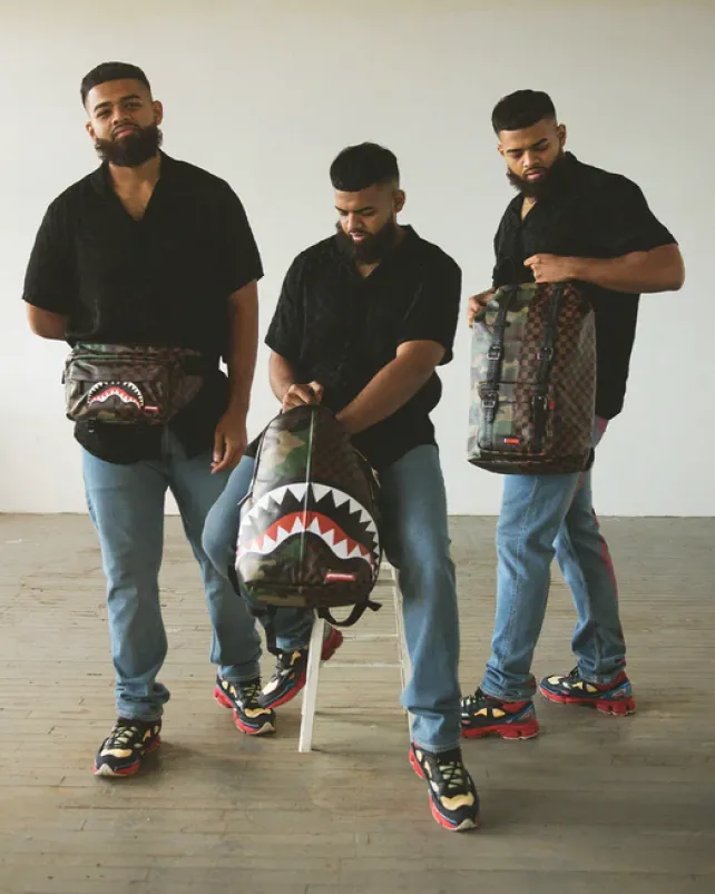 HILLS|BACKPACKS>SPRAYGROUND JUNGLE PARIS HILLS BACKPACK