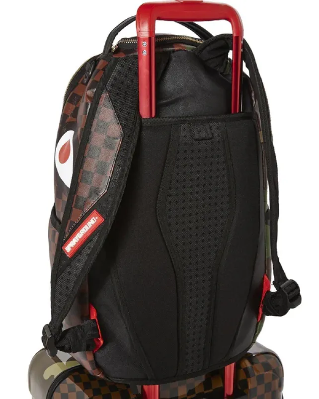 CARRY-ON LUGGAGE>SPRAYGROUND JUNGLE PARIS 21.5u201d CARRY-ON SHARKITECTURE LUGGAGE