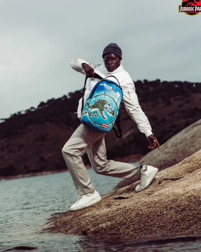 BACKPACKS>SPRAYGROUND JURASSIC ISLAND BACKPACK (DLXV)