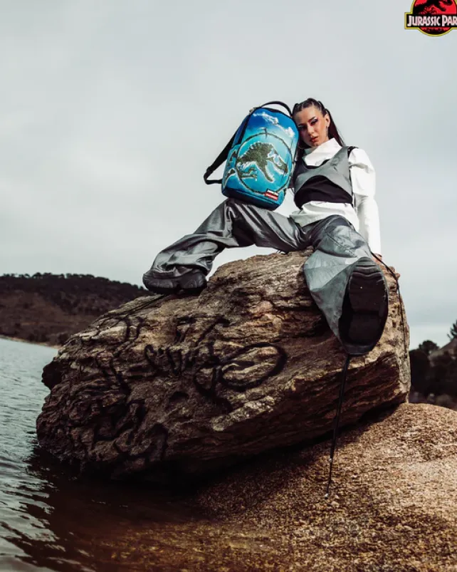 BACKPACKS>SPRAYGROUND JURASSIC ISLAND BACKPACK (DLXV)