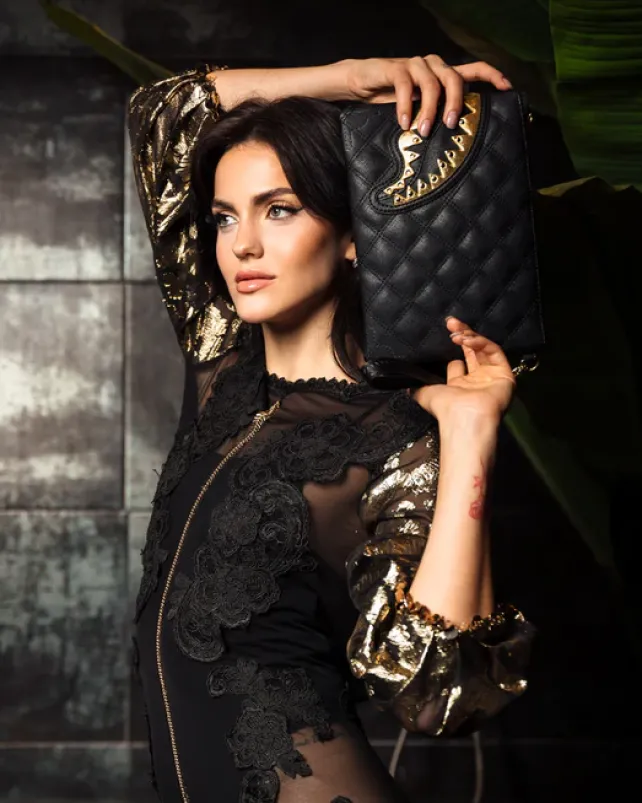 CROSSOVER CLUTCHES>SPRAYGROUND 24K GENEVA CROSSOVER CLUTCH