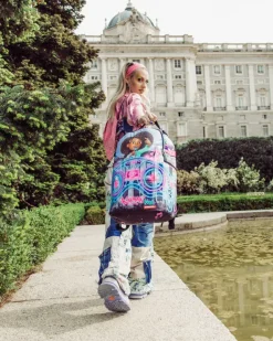 BACKPACKS>SPRAYGROUND KARMA'S WORLD TURN UP THE VOLUME BACKPACK