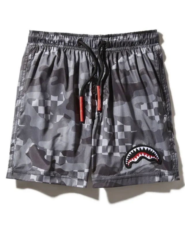 SWIMWEAR>SPRAYGROUND KIDS 3AM SWIM TRUNKS