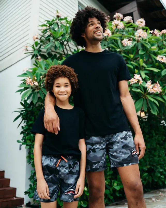 SWIMWEAR>SPRAYGROUND KIDS 3AM SWIM TRUNKS
