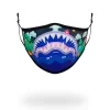 FACE MASKS>SPRAYGROUND KIDS FORM FITTING MASK:  ASTRO BUBBLE